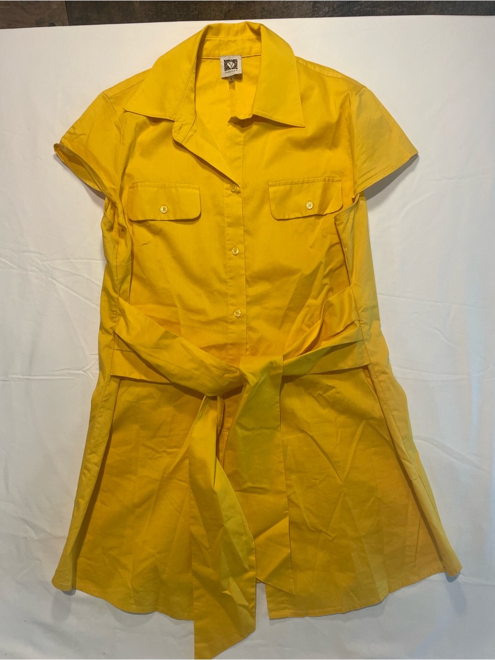 Anne Klein ladies shirt dress size medium